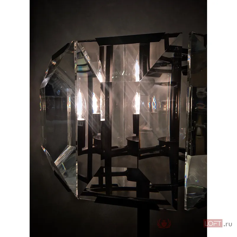 Торшер DeLight Collection Harlow Crystal KR0354F-3 от ImperiumLoft