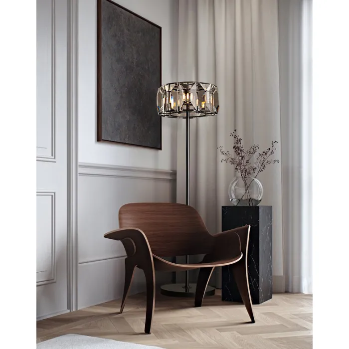 Торшер DeLight Collection Harlow Crystal KR0354F-3 от ImperiumLoft