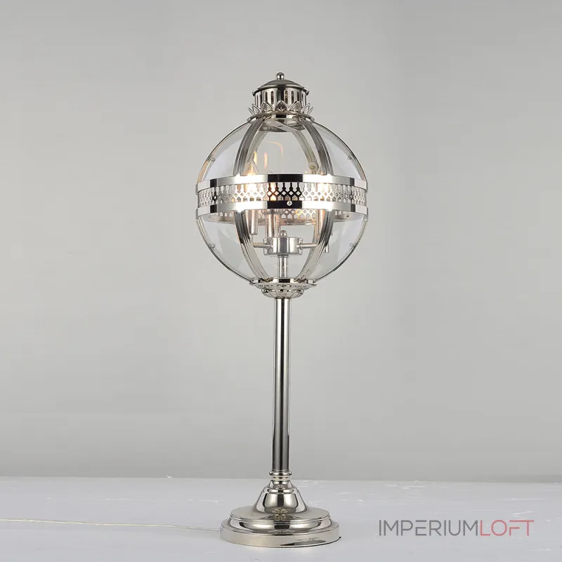 Настольная лампа декоративная DeLight Collection Residential KM0115T-3S nickel от ImperiumLoft Настольная лампа декоративная DeLight Collection Residential KM0115T-3S nickel от ImperiumLoft