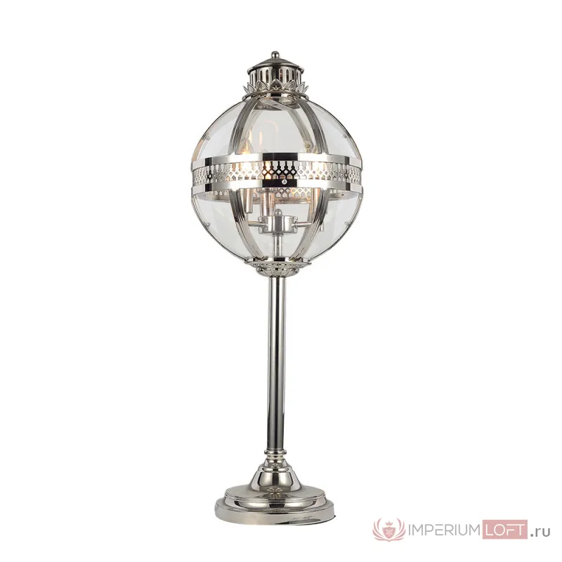 Настольная лампа декоративная DeLight Collection Residential KM0115T-3S nickel от ImperiumLoft
