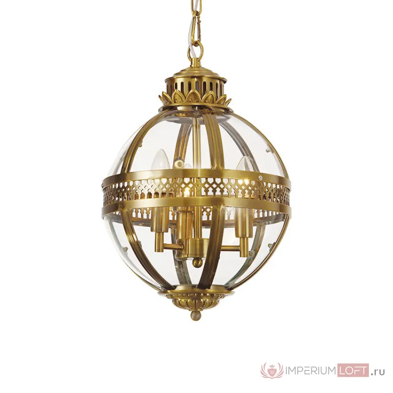 Подвесной светильник DeLight Collection Residential KM0115P-3S brass от ImperiumLoft
