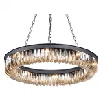 Подвесной светильник DeLight Collection Crystal Black KR0295P-8 black от ImperiumLoft