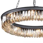 Подвесной светильник DeLight Collection Crystal Black KR0295P-8 black от ImperiumLoft