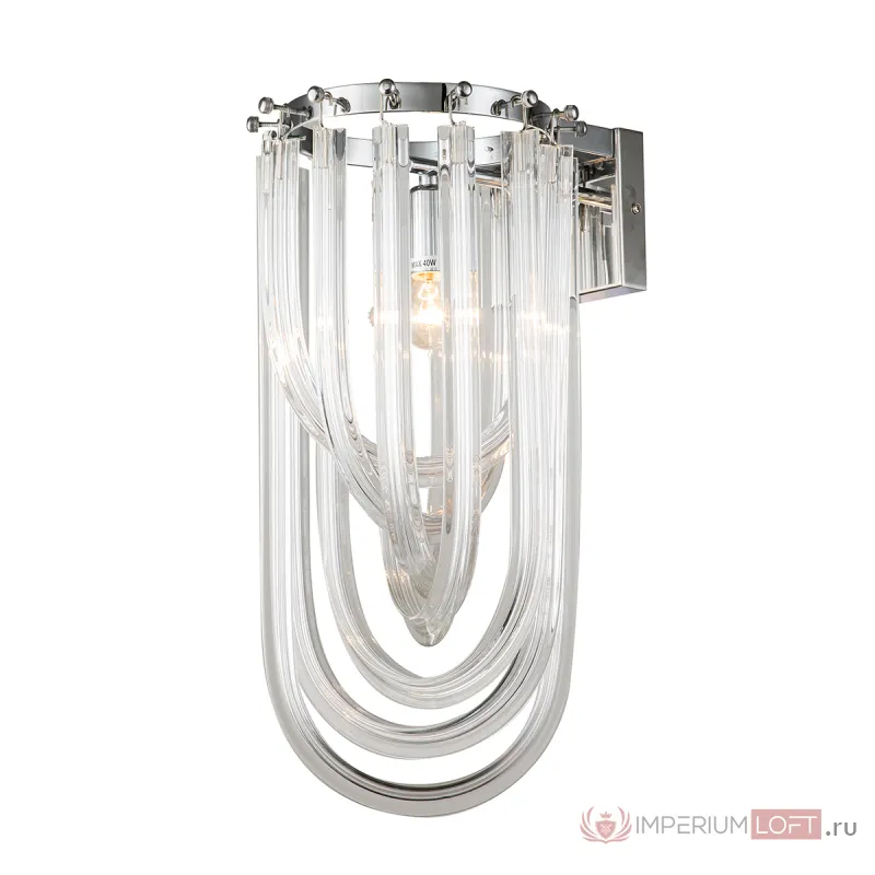 Настенный светильник Murano 1B chrome от ImperiumLoft
