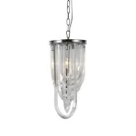 Подвесной светильник DeLight Collection Murano Glass KR0116P(S) chrome 