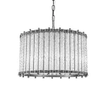 Подвесной светильник DeLight Collection Tiziano KG0907P-4 nickel Цвет арматуры никель Цвет плафонов серый от ImperiumLoft