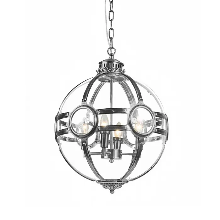 Подвесной светильник DeLight Collection Hagerty KG0516P-4 steel от ImperiumLoft