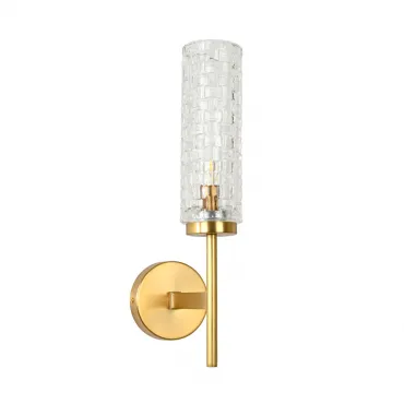 Настенный светильник BRWL7055 antique brass