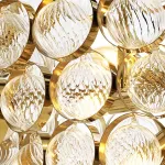 Подвесной светильник DeLight Collection Opera KM0930P-8 brass Цвет арматуры латунь Цвет плафонов прозрачный от ImperiumLoft