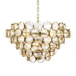 Подвесной светильник DeLight Collection Opera KM0930P-8 brass Цвет арматуры латунь Цвет плафонов прозрачный от ImperiumLoft