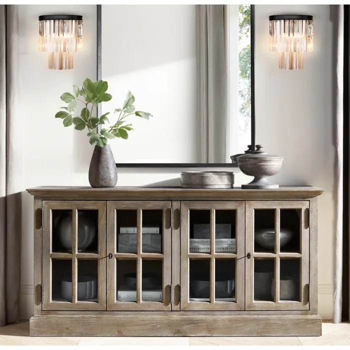 Накладной светильник DeLight Collection 1920s Odeon KR0387W-2B black/clear Цвет арматуры черный Цвет плафонов прозрачный от ImperiumLoft
