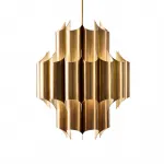 Подвесной светильник DeLight Collection Cathedral KM0847P-5 Цвет арматуры латунь Цвет плафонов латунь от ImperiumLoft