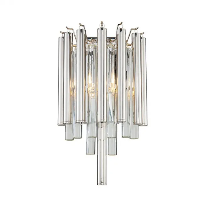 Накладной светильник DeLight Collection Gigi KM0931W-1 nickel Цвет арматуры никель Цвет плафонов прозрачный от ImperiumLoft