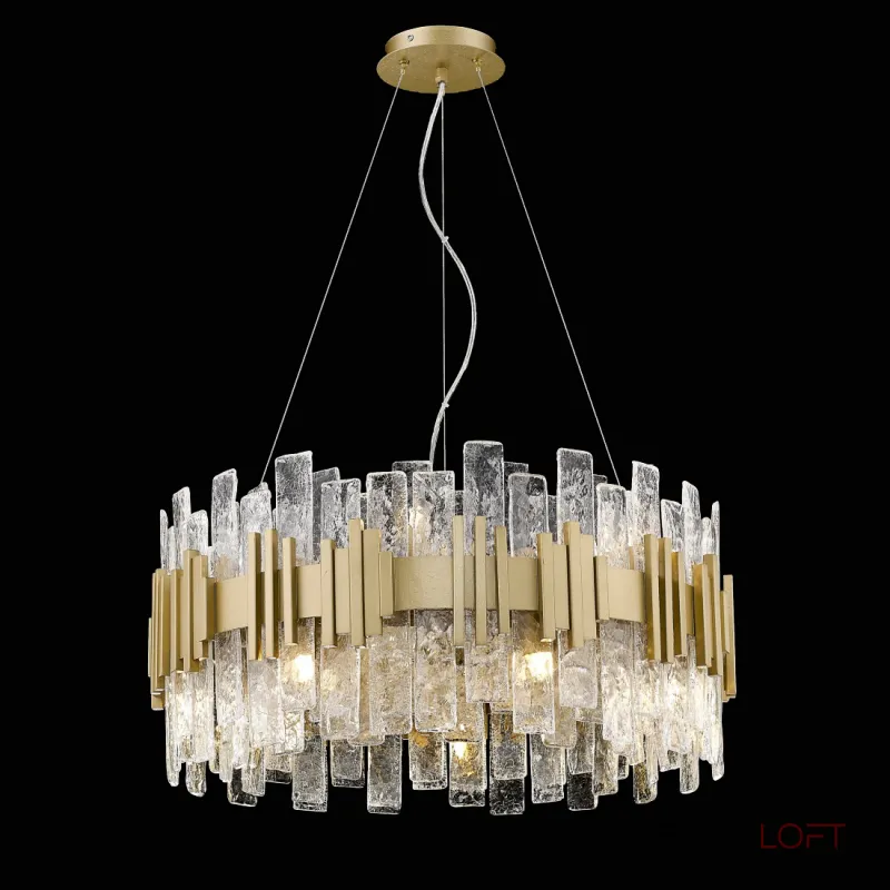 Подвесная люстра P68073-14 gold