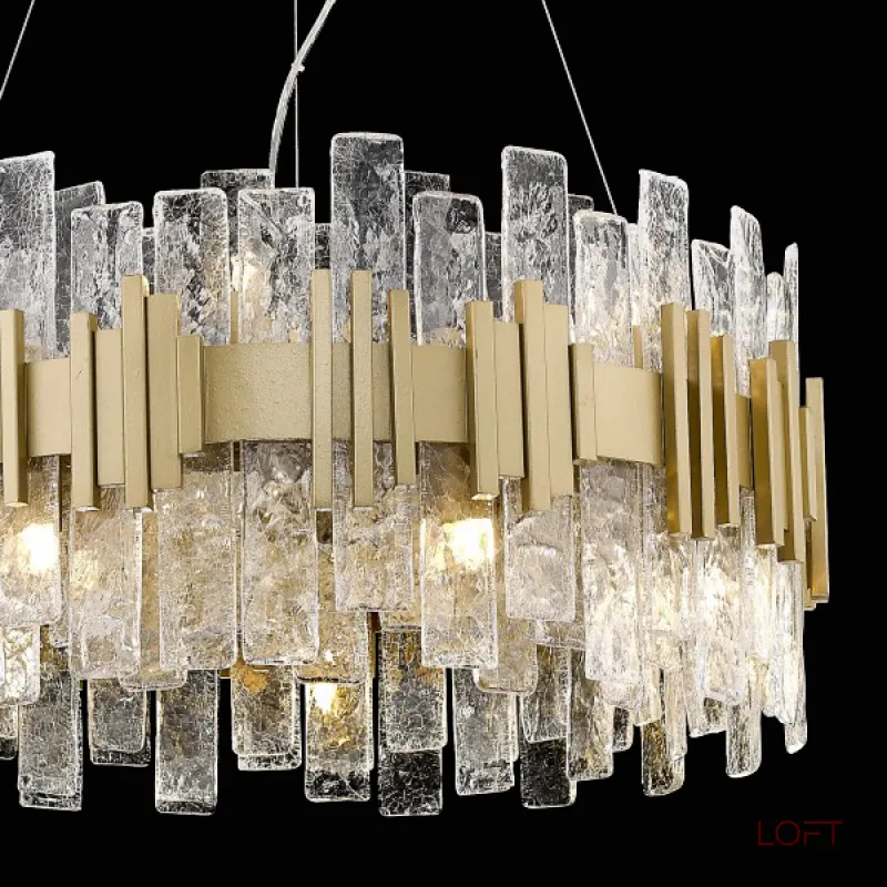 Подвесная люстра P68073-14 gold