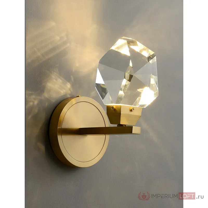 Настенный светильник 9701W/1 brass от ImperiumLoft