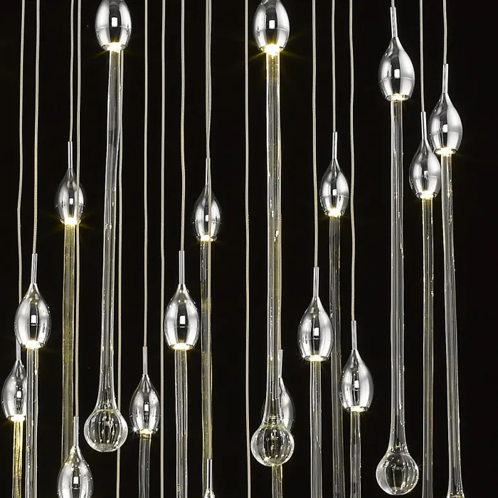 Подвесной светильник DeLight Collection P98028 PO98028M-16 chrome Цвет арматуры хром Цвет плафонов хром от ImperiumLoft
