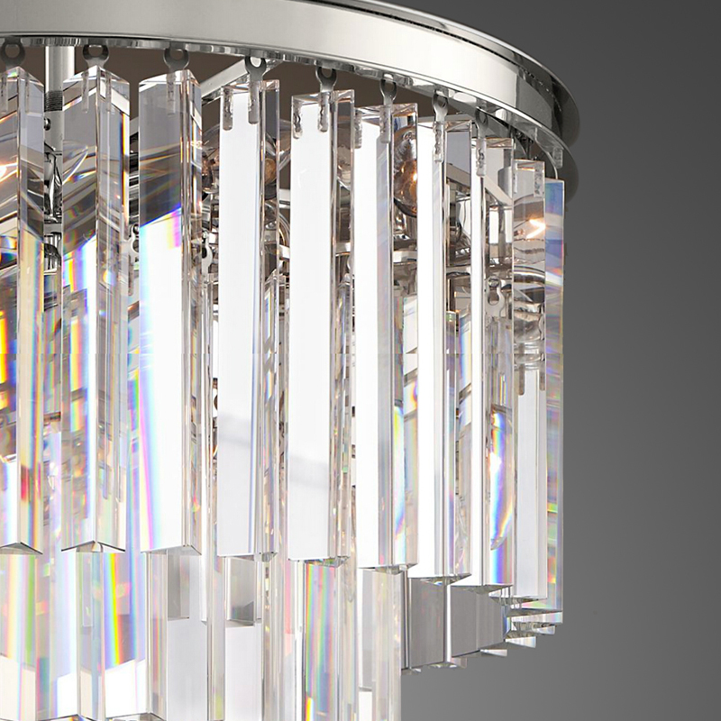 Подвесной светильник DeLight Collection Odeon KR0387P-6 chrome/clear от ImperiumLoft