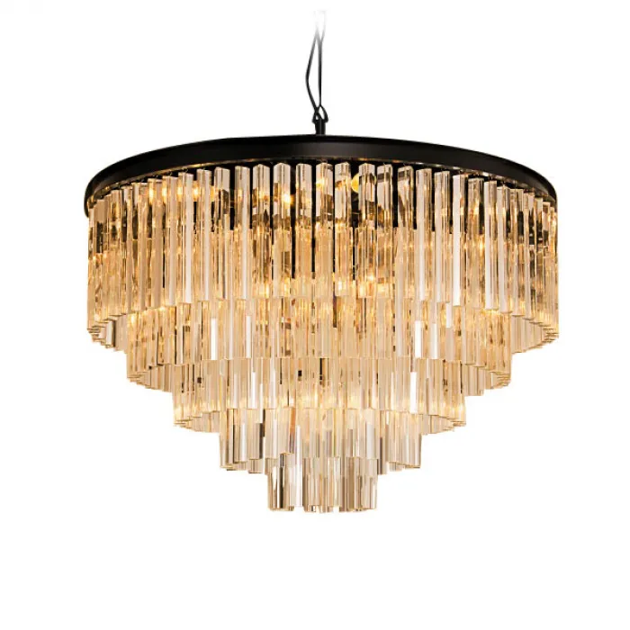 Подвесной светильник DeLight Collection Odeon KR0387P-10A black/amber от ImperiumLoft