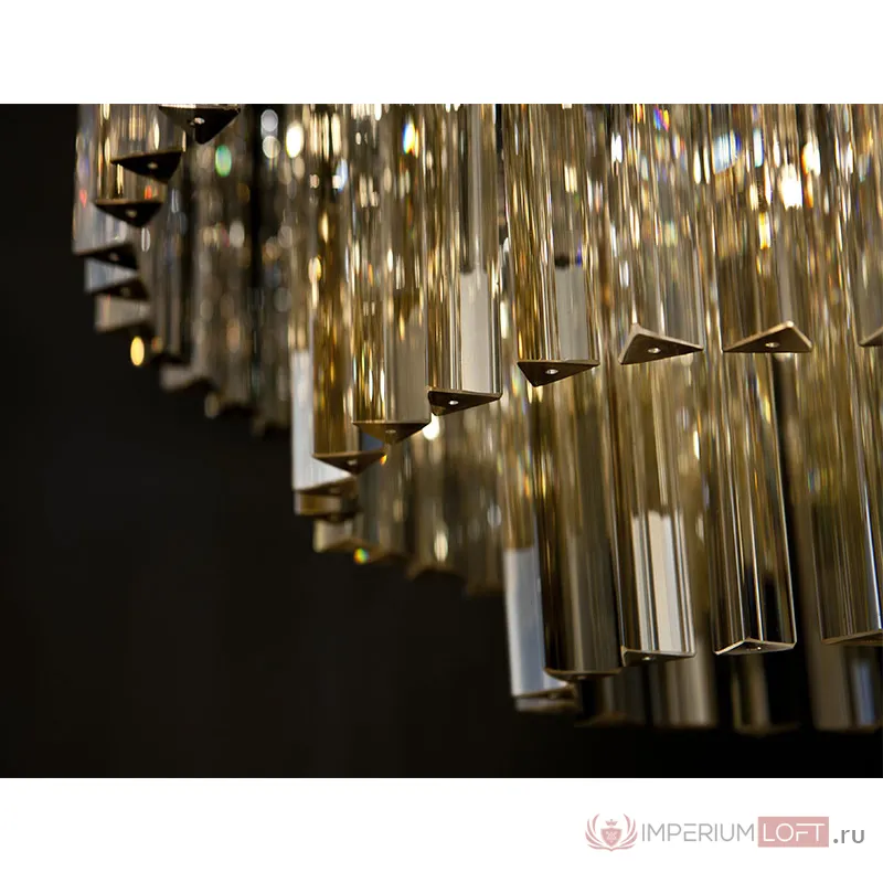 Подвесной светильник DeLight Collection Odeon KR0387P-10A black/amber от ImperiumLoft