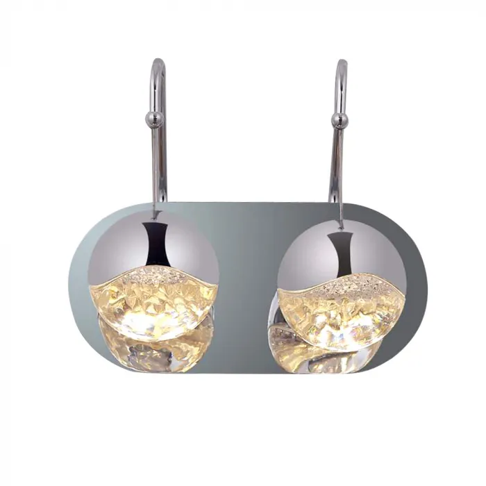 Бра DeLight Collection Globo SD3301-2C nickel Цвет арматуры никель Цвет плафонов никель от ImperiumLoft