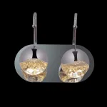 Бра DeLight Collection Globo SD3301-2C nickel Цвет арматуры никель Цвет плафонов никель от ImperiumLoft