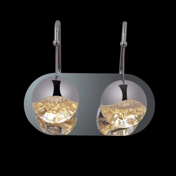 Бра DeLight Collection Globo SD3301-2C nickel Цвет арматуры никель Цвет плафонов никель от ImperiumLoft