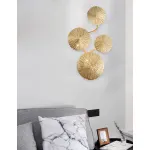 Настенный светильник Nabila 10 black/gold от ImperiumLoft