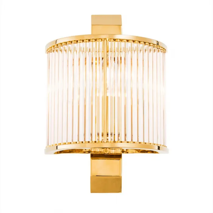 Накладной светильник DeLight Collection Crystal Bar KM0927W-1 gold Цвет арматуры золото Цвет плафонов прозрачный от ImperiumLoft