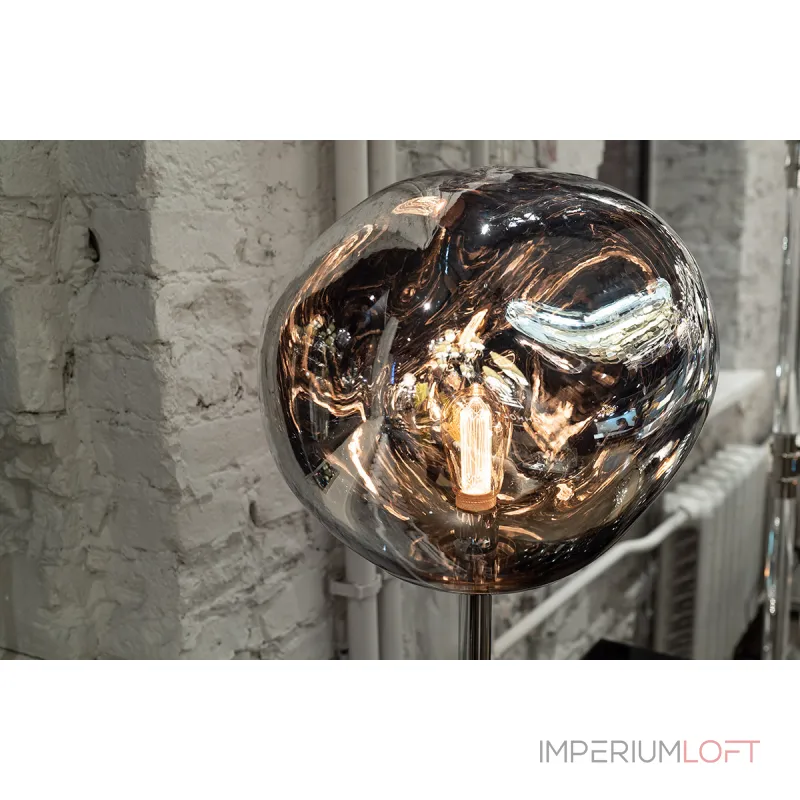 Торшер DeLight Collection Melt 9305F silver Цвет арматуры хром Цвет плафонов серебро от ImperiumLoft