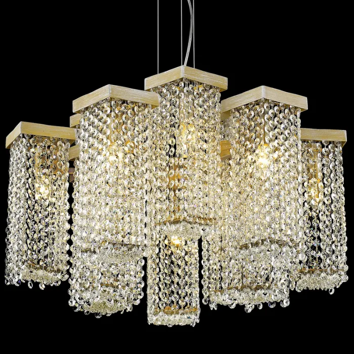 Подвесная люстра DeLight Collection 68065 P68065-12 gold Цвет арматуры золото Цвет плафонов золото от ImperiumLoft