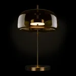 Торшер Dauphin со стеклянным плафоном