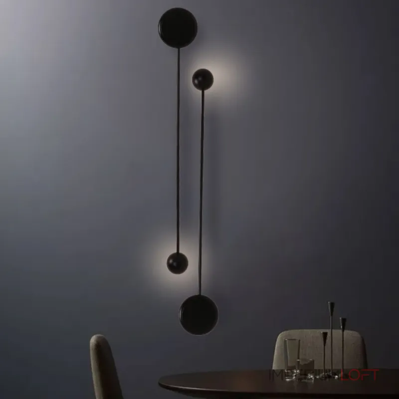 Настенный светильник DOTS A Black