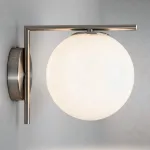 Бра FlexIC Lights Family Michael Anastassiades Chrome со стеклянным плафоном в форме шара