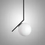 Подвесной светильник FlexIC Lights Family Michael Anastassiades D20 Black со стеклянным плафоном в форме шара