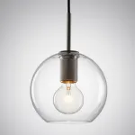 Подвесной светильник RH Utilitaire Globe Pendant Black