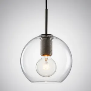 Подвесной светильник RH Utilitaire Globe Pendant Black