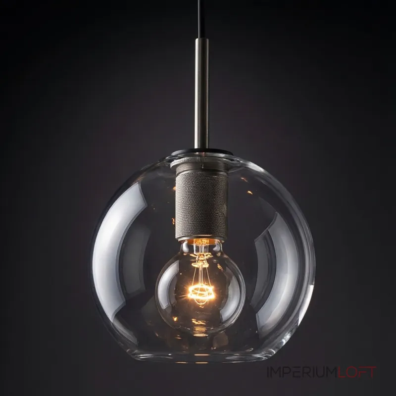 Подвесной светильник RH Utilitaire Globe Pendant Black