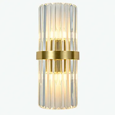Бра Odeon Clear Glass Gold 