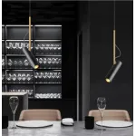 Подвесной светильник Сamera Black с поворотным плафоном