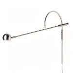 Бра Restoration Hardware ORBITER II Wall lamp Black с поворотным плафоном