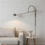 Бра Restoration Hardware ORBITER II Wall lamp Black с поворотным плафоном