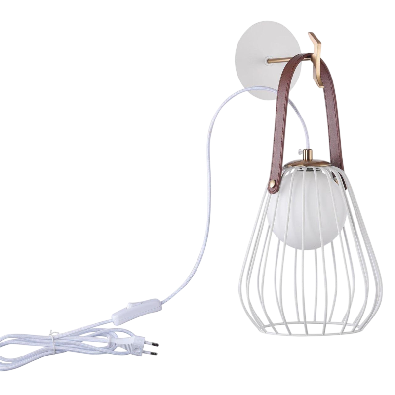 Бра EKER WALL White с оригинальным плафоном