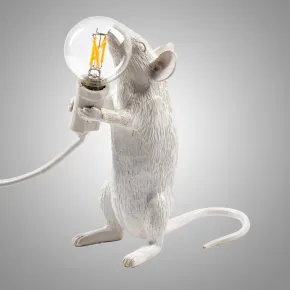 Настольная лампа Mouse Standing White Right