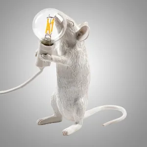 Настольная лампа Mouse Standing White Right