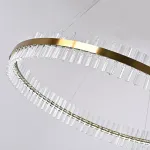 Подвесная люстра Saturno Not Baroncelli Suspension D80 со стеклянным плафоном