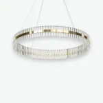 Подвесная люстра Saturno Not Baroncelli Suspension D80 со стеклянным плафоном