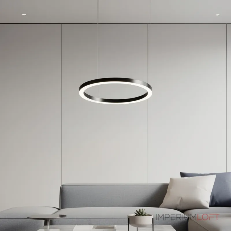 Подвесная люстра Light Ring Horizontal D80 Чёрный с акриловым плафоном
Подвесная люстра Light Ring Horizontal D80 Чёрный с акриловым плафоном