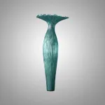 Торшер Aqua Creations Morning Glory H110 Blue с изящным текстильным плафоном