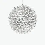 Люстра Mi Raimond Lamp D90  с ажурным плафоном